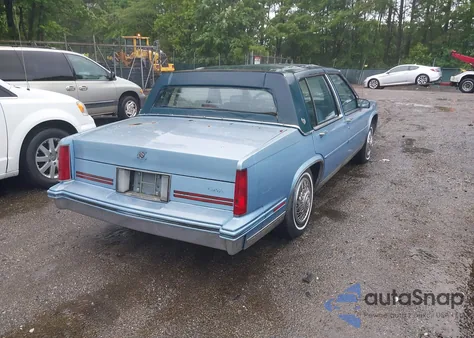 1987 Cadillac Deville z USA, uszkodzony, nr VIN 1G6CD5180H4254771